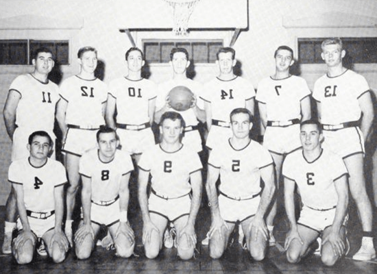 Dr. Ivy Carroll on the then-West Georgia College basketball team